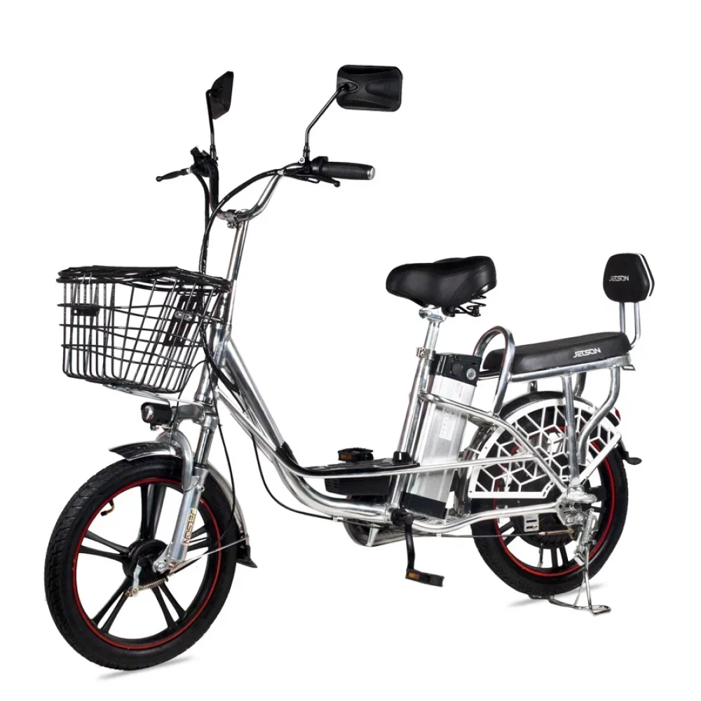 ЭлектровелосипедКолхозникJetsonV8PRO500W(60V/12Ah)чёрный